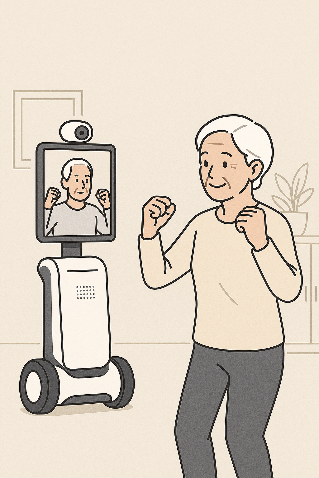 Embedding resilience: Co-designing a robotic telepresence exercise programme to support frailty management in home communities