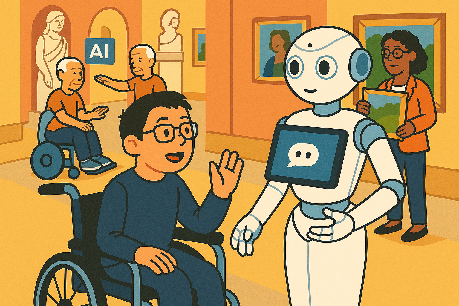 TARICS: Trustworthy Accessible Robots for Inclusive Cultural experienceS